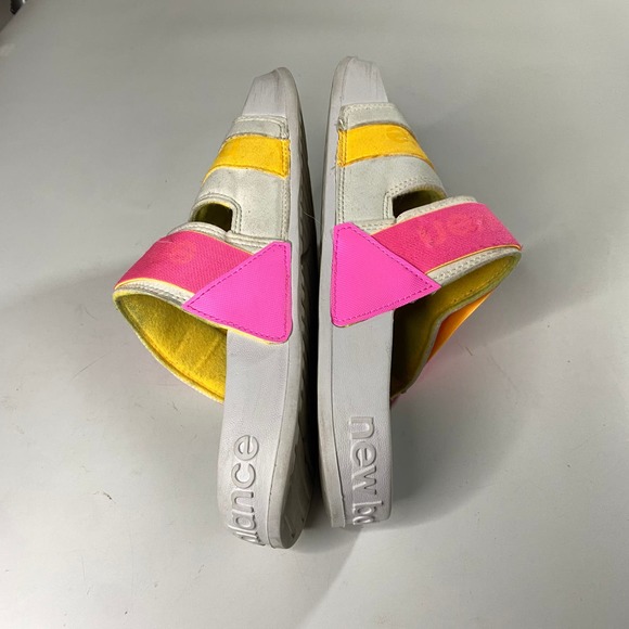 New Balance 202 White Slide Sandals Women's 9 - Picture 6 of 8